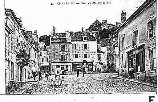 Ville de CHEVREUSE Carte postale ancienne