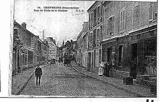 Ville de CHEVREUSE Carte postale ancienne