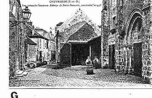 Ville de CHEVREUSE Carte postale ancienne