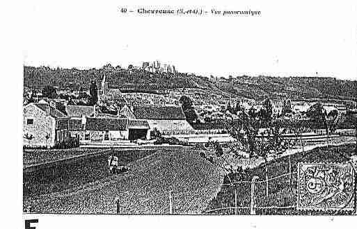 Ville de CHEVREUSE Carte postale ancienne