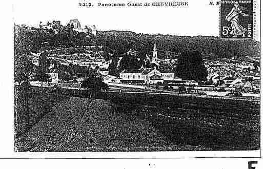 Ville de CHEVREUSE Carte postale ancienne