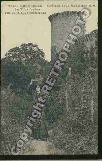 Ville de CHEVREUSE Carte postale ancienne