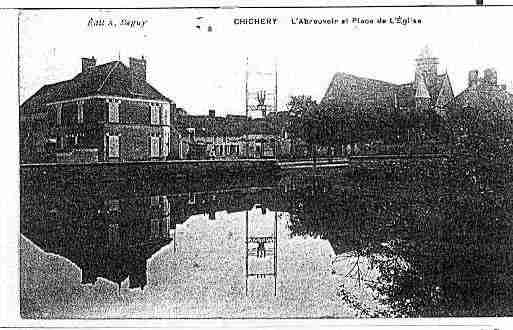 Ville de CHICHERY Carte postale ancienne