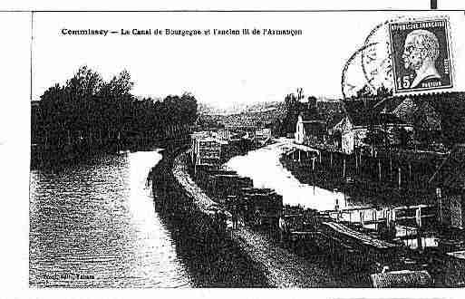 Ville de COMMISSEY Carte postale ancienne