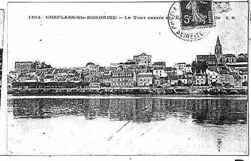 Ville de CONFLANSSAINTEHONORINE Carte postale ancienne