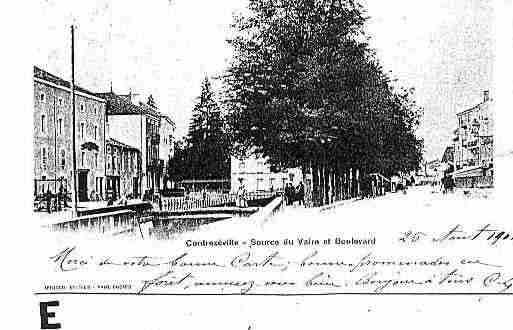 Ville de CONTREXEVILLE Carte postale ancienne