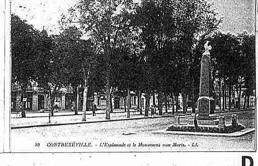 Ville de CONTREXEVILLE Carte postale ancienne