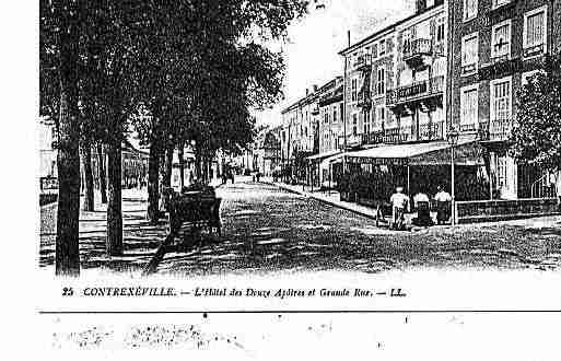 Ville de CONTREXEVILLE Carte postale ancienne