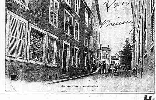 Ville de CONTREXEVILLE Carte postale ancienne