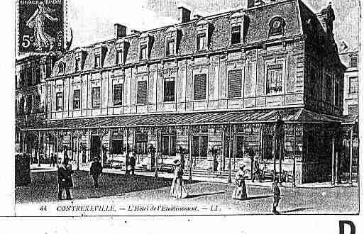 Ville de CONTREXEVILLE Carte postale ancienne