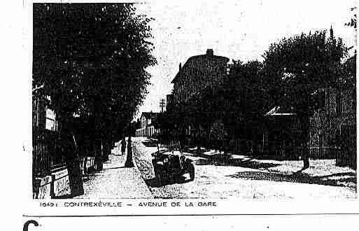 Ville de CONTREXEVILLE Carte postale ancienne