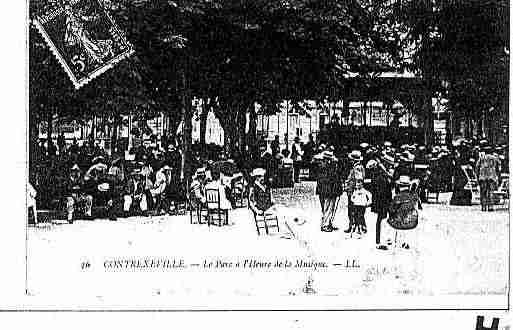 Ville de CONTREXEVILLE Carte postale ancienne