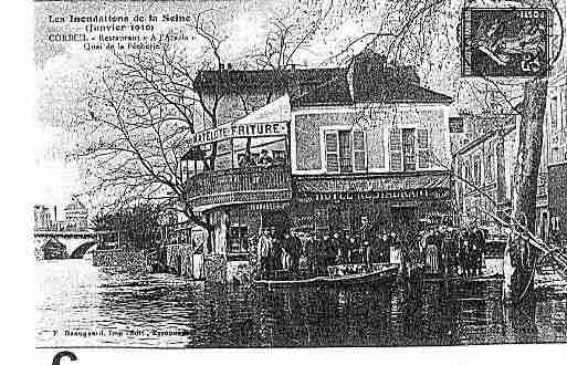 Ville de CORBEILESSONNES Carte postale ancienne Ville de CORBEILESSONNES Carte postale ancienne