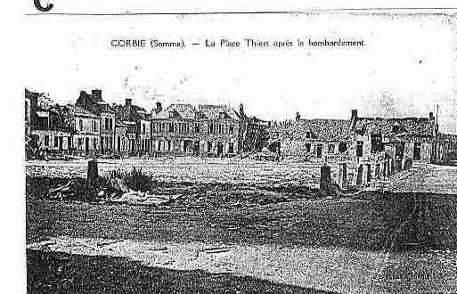 Ville de CORBIE Carte postale ancienne