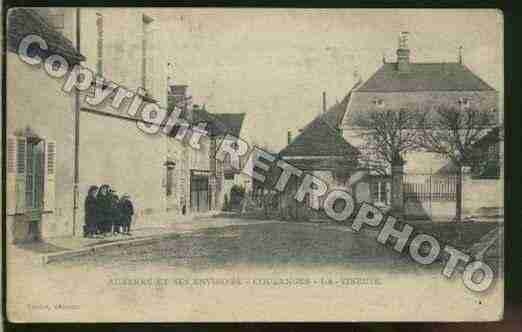 Ville de COULANGESLAVINEUSE Carte postale ancienne