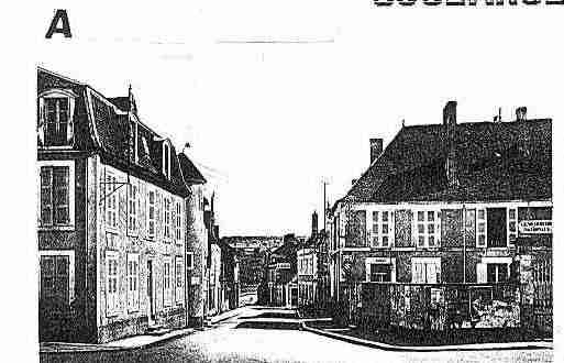 Ville de COULANGESSURYONNE Carte postale ancienne