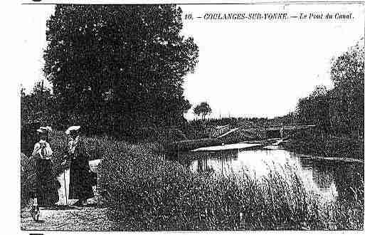 Ville de COULANGESSURYONNE Carte postale ancienne