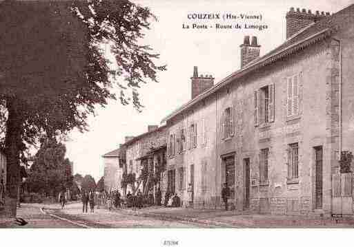 Ville de COUZEIX Carte postale ancienne