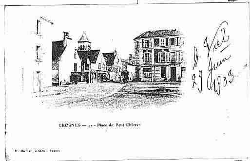 Ville de CROSNE Carte postale ancienne