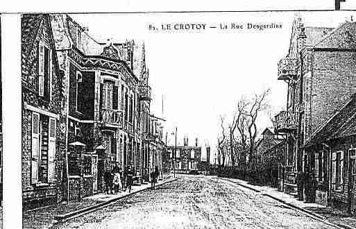 Ville de CROTOY(LE) Carte postale ancienne