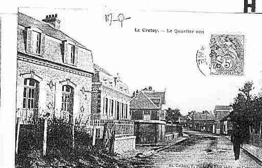 Ville de CROTOY(LE) Carte postale ancienne