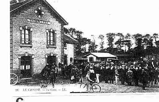 Ville de CROTOY(LE) Carte postale ancienne