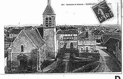 Ville de DAMMARTINENSERVE Carte postale ancienne