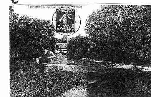 Ville de DANNEMOINE Carte postale ancienne