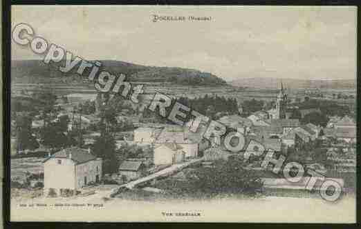 Ville de DOCELLES Carte postale ancienne