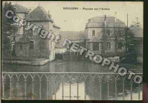 Ville de DOULLENS Carte postale ancienne