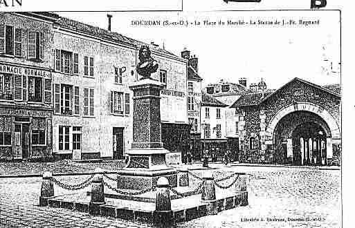 Ville de DOURDAN Carte postale ancienne