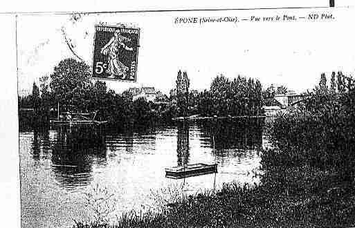 Ville de EPONE Carte postale ancienne