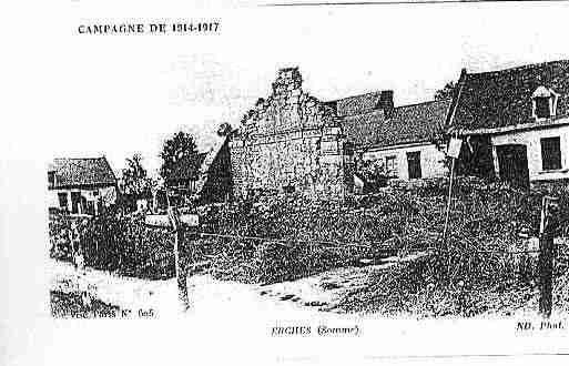 Ville de ERCHES Carte postale ancienne