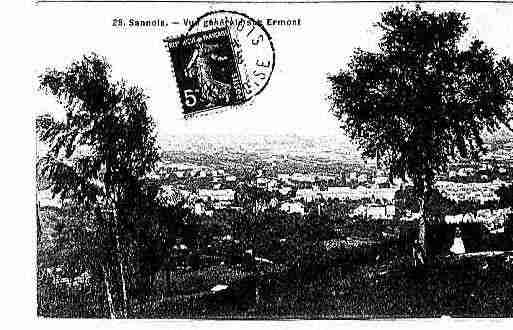 Ville de ERMONT Carte postale ancienne