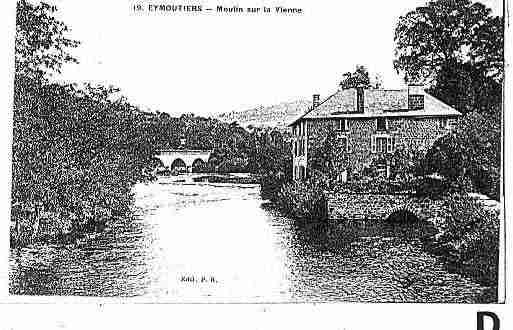 Ville de EYMOUTIERS Carte postale ancienne