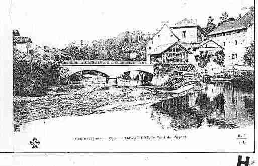 Ville de EYMOUTIERS Carte postale ancienne Ville de EYMOUTIERS Carte postale ancienne