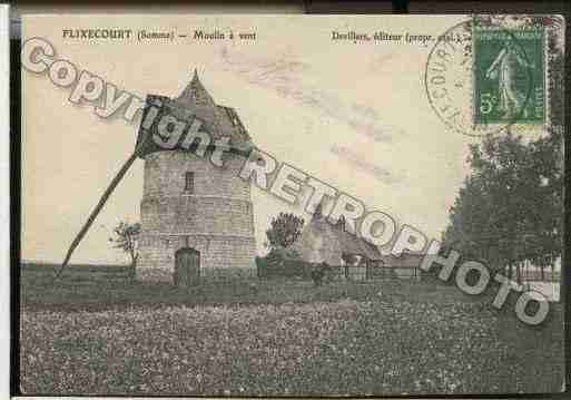 Ville de FLIXECOURT Carte postale ancienne