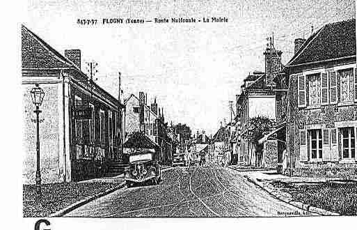 Ville de FLOGNY Carte postale ancienne