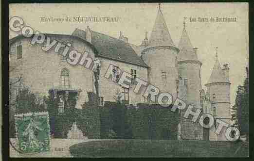 Ville de FREBECOURT Carte postale ancienne