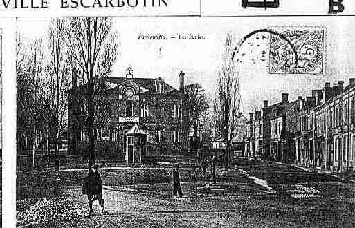 Ville de FRIVILLEESCARBOTIN Carte postale ancienne