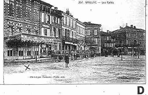 Ville de GAILLACTESSONNIERES Carte postale ancienne