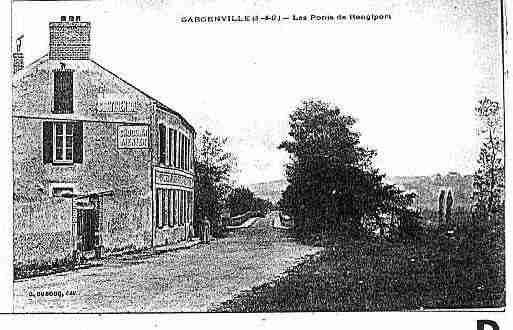 Ville de GARGENVILLE Carte postale ancienne