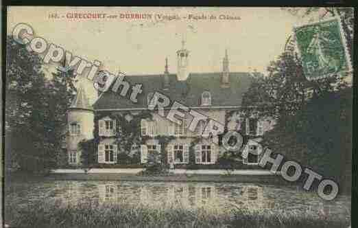 Ville de GIRECOURTSURDURBION Carte postale ancienne