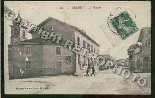 Ville de GOLBEY Carte postale ancienne