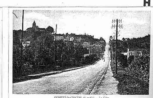 Ville de GOMETZLECHATEL Carte postale ancienne