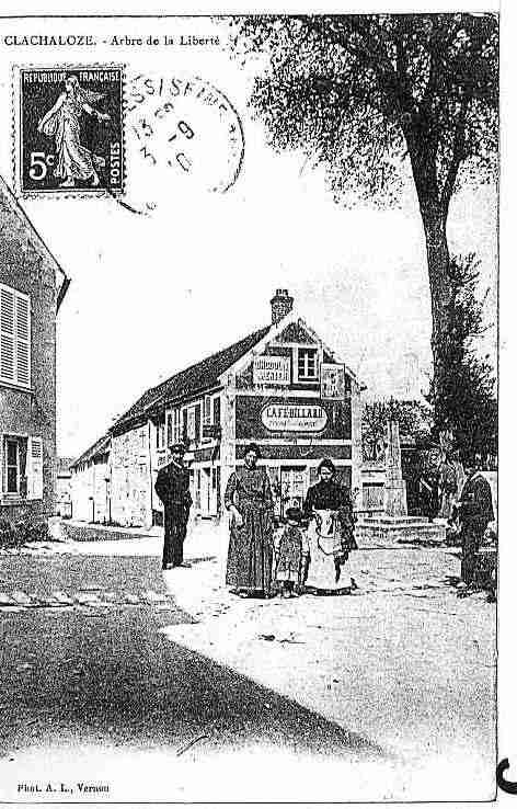 Ville de GOMMECOURT Carte postale ancienne