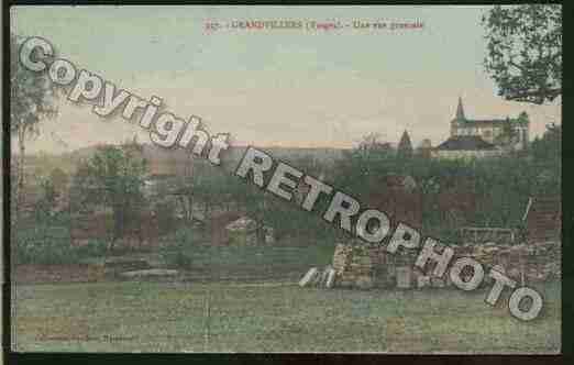 Ville de GRANDVILLERS Carte postale ancienne