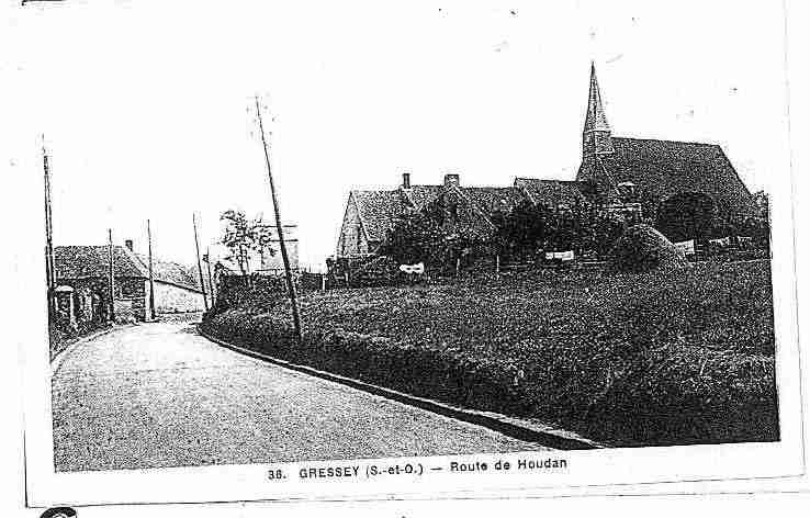 Ville de GRESSEY Carte postale ancienne