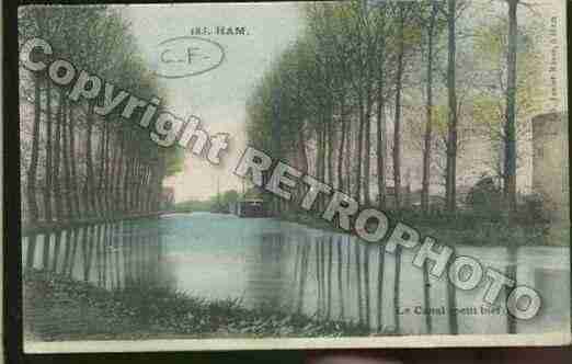 Ville de HAM Carte postale ancienne