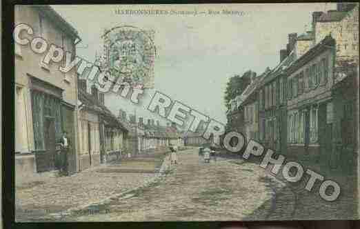 Ville de HARBONNIERES Carte postale ancienne